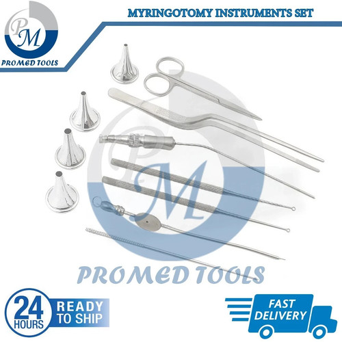 Strumenti per miringotomia set