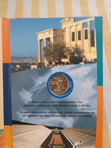 Grecia año 2002 - , estuche