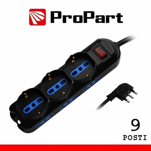Multipresa posti bipasso - , +