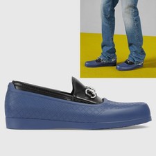 GUCCI MENS SHOES BLUE DIAMANTE