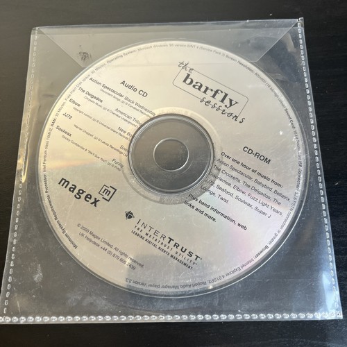 The barfly sessions cd - barfly, (cd/cd
