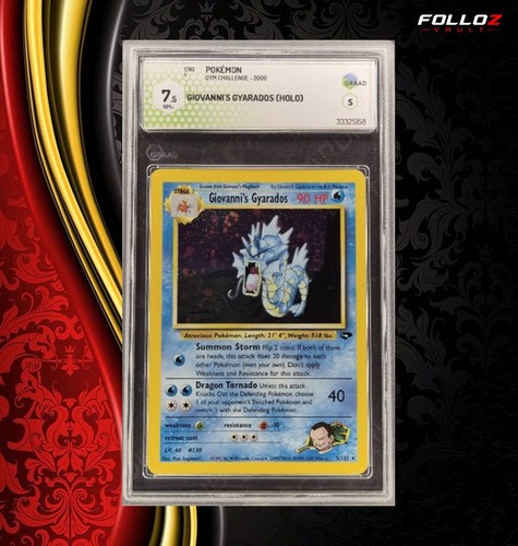 Carta pokemon giovanni - carta, giovanni's