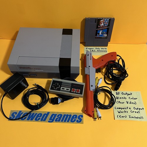 Original nintendo nes console - original,