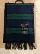 Sciarpa fantasia Tartan scozzese Black Watch Made In Italy