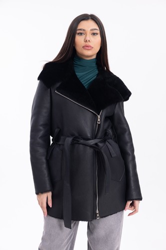 Cappotto donna vero shearling