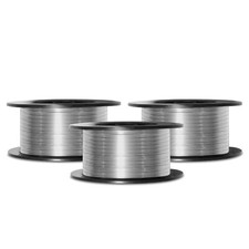 TIGMIG 3 Pezzi Bobina Filo Animato 0.8 mm (0.45 KG), E71T-GS, Saldatura MIG FLUX