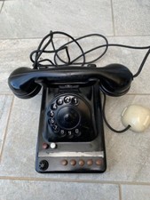 Telefono SAFNAT centralino in bachenlite funzionante da collezione