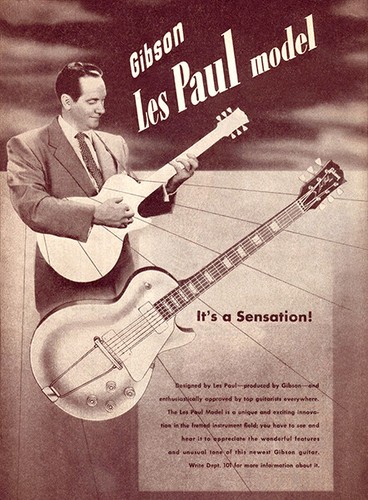 Gibson les paul 1952 - gibson,