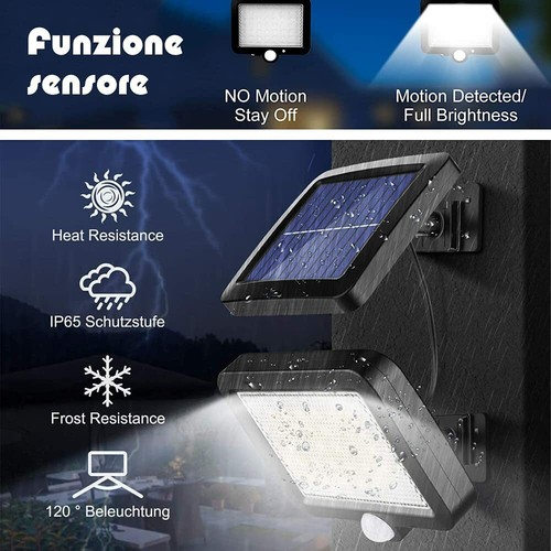 Luce solare led esterno - solare,