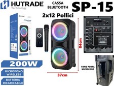 Cassa Amplificata Sp-15 200W