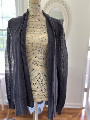 Cardigan eileen fisher grigio - cardigan,