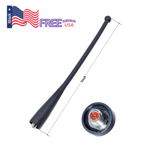 Antenna uhf 400 470mhz per - 7", 400-470mhz