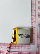 LiPo Li litio Polimeri batteria ricaricabile orologio 3.7V 3,7V 400mAh DC