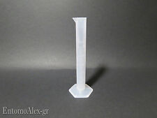 cilindro Polipropilene graduato 10ml laboratorio misurino birra miscela liquidi 