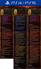 Diablo 3 RoS PS4/PS5 | Softcore | Pacchetto Mago Modded Amuleto e Anelli