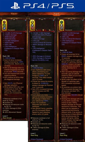 Diablo ros ps4 ps5 - ros, ps4/ps5