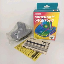 N64 Transfer GB Pak For Game Boy Nintendo 64 Japanese New Open Box