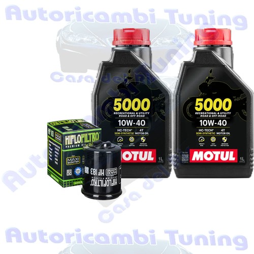 Kit tagliando olio motul 5000 - kit,