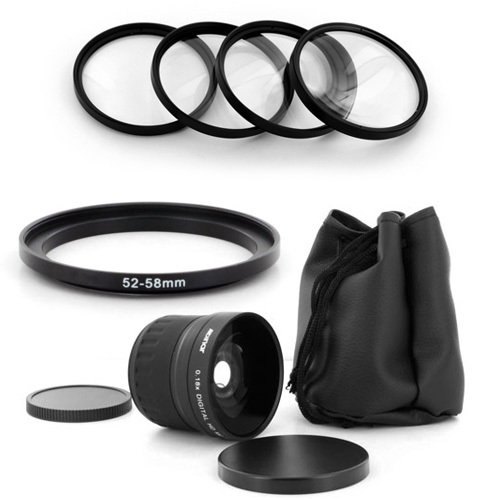 Wide fisheye obiettivo 18x - obiettivo, 0,18x