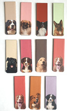 3x Segnalibri Magnetici Cane