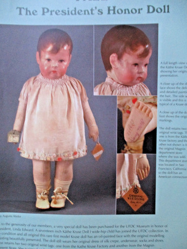 Vtg kathe kruse doll ad - doll,