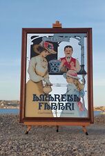 specchio pubblicitario vintage