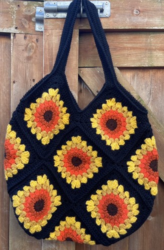 Borsa colorata fatta - , mano