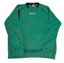 Retro Diadora brand green