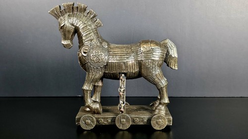 Statua cavallo troiano - , design