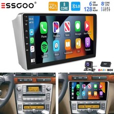 Autoradio DAB+ Android14 Carplay per Toyota Avensis T25 2002-2008 GPS Navi BT AM