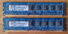 4 GB (2 x 2 GB) RAM Elpida PC3