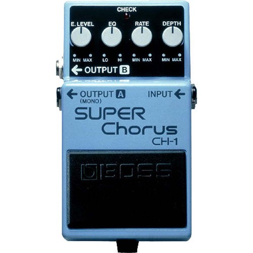 Boss super chorus pedal - ch-1,