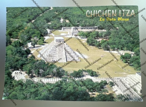 Cartolina epoca chichen itza - chichen,