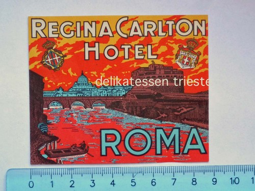 Roma regina carlton hotel old - carlton,