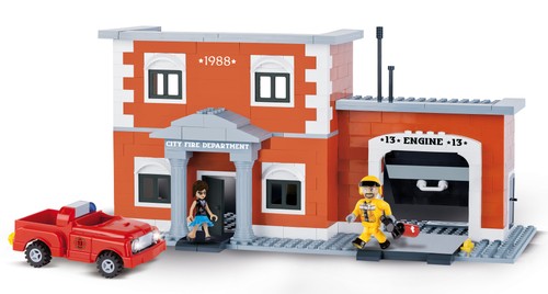 Cobi action town engine - town, 13