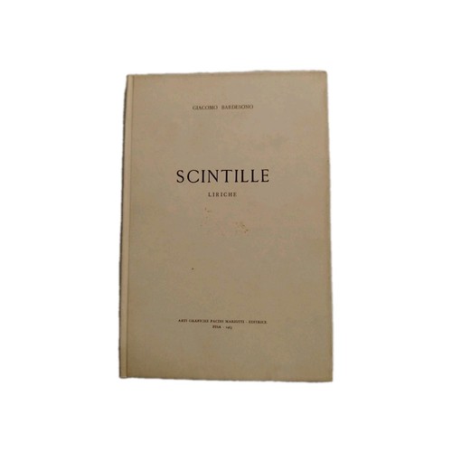 Scintille liriche bardesono - scintille,