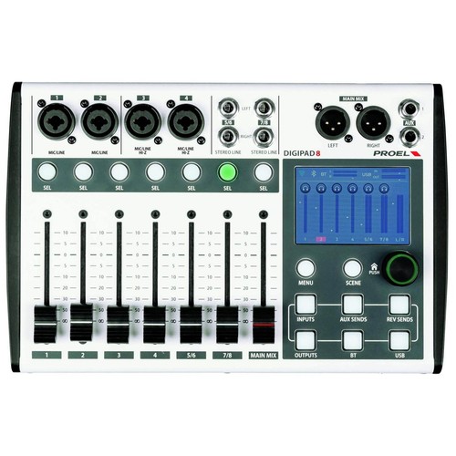 Proel digipad8 mixer digitale - proel,