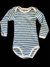 Petit bateau blue white stripe - bateau, blue/white