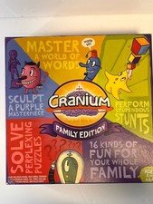 Cranium Family Edition 2008 Fun Activities Gioco da Tavolo, Sigillato, Mai Aperto