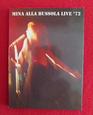 MINA ALLA BUSSOLA LIVE Concerto 1972 RARO DVD DIGIPACK 2003 ITALY MOLTO BUONO