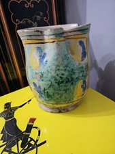 Ceramica Antica BROCCA CALTAGIRONE VIETRI BUMMULA SICILIA CANNATA BURGIO VASO