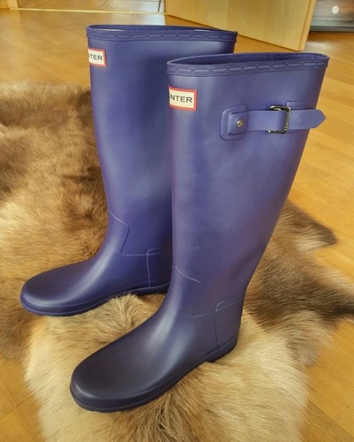 Stivali gomma hunter viola - stivali,