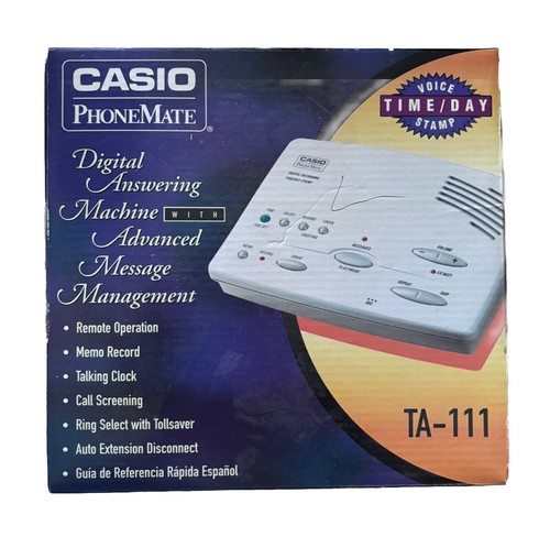 Casio phonemate 111 - casio,