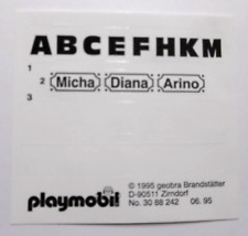 Adesivo Pubblicità Playmobil