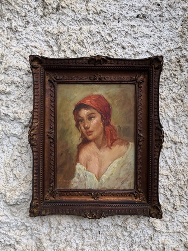 Quadro vintage figura donna - vintage, donna-