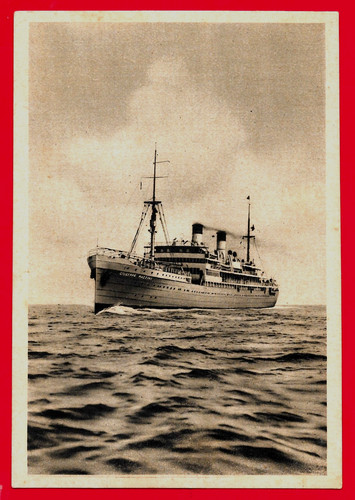 Nave tirrenia flotte riunite - nave,