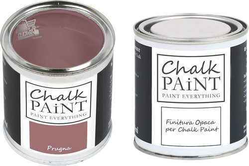 Chalk paint plum finish - chalk, kit
