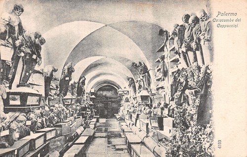 Italie palermo catacombe - catacombe, dei