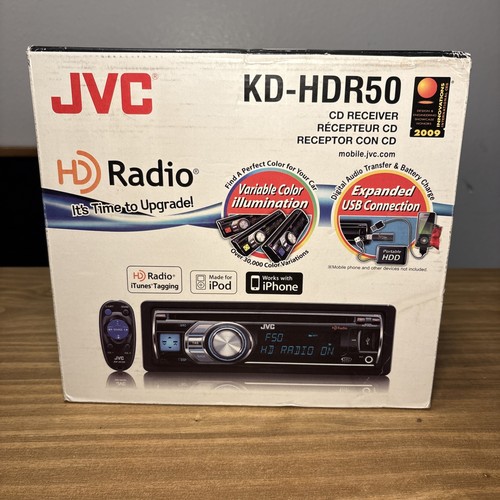 Jvc hdr50 radio - kd-hdr50, hd