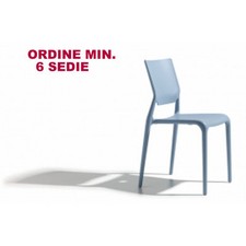 Sedia sirio scab azzurro - sirio,